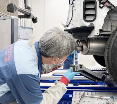 県内屈指の設備と技術<BR>HINOMARU BODY SHOP